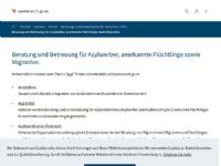 LINK: Beratungs- und Anlaufstellen für Menschen für Asylwerber, anerkannte Flüchtlinge sowie Migranten